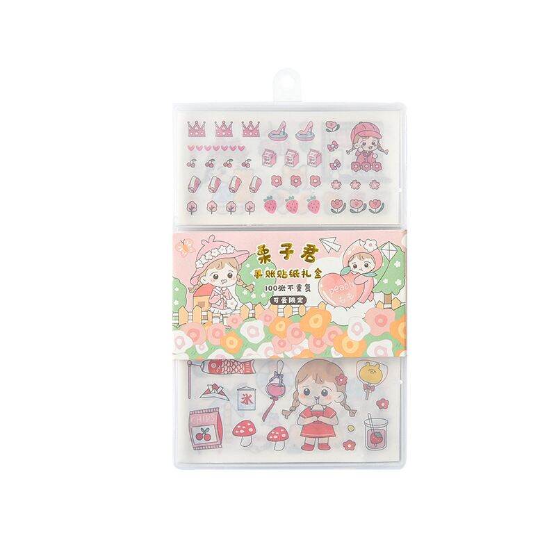 Sticker hộp 100 miếng