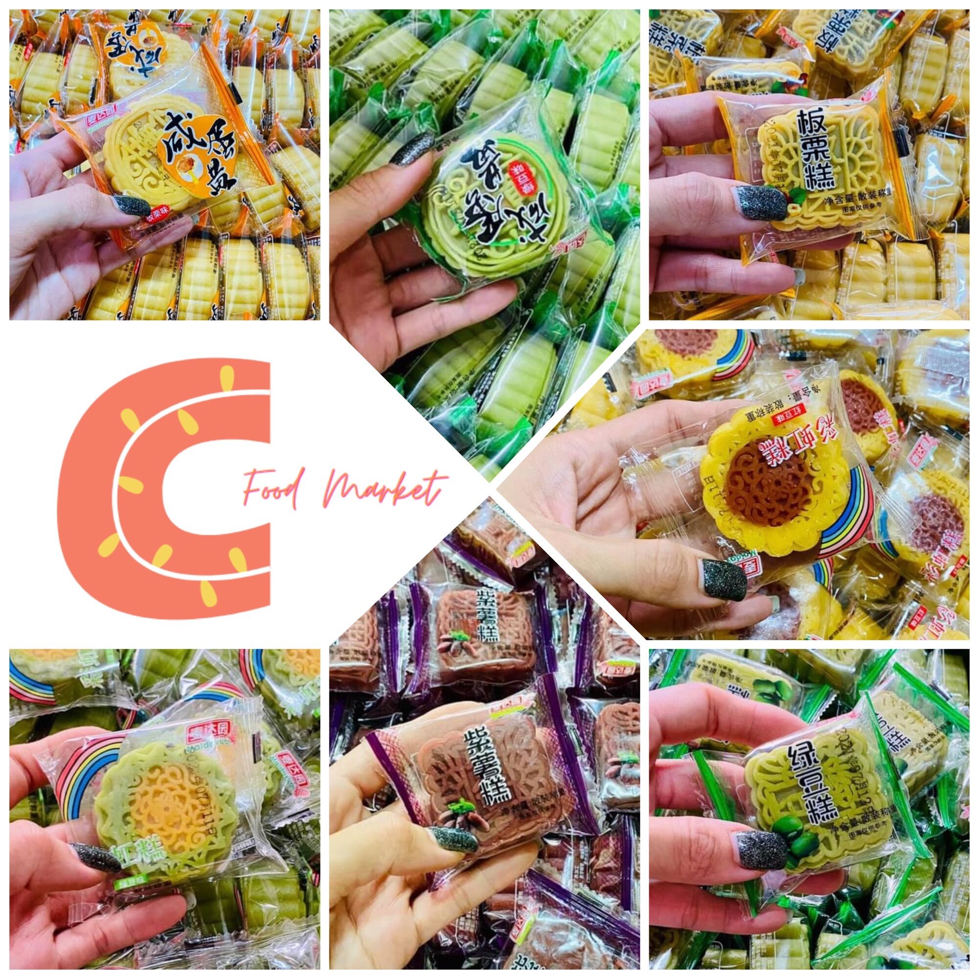 GIÁ HUỶ DIỆT - 1kg Bánh trung thu Đài Loan mini siêu hot - Đồ ăn vặt Đài Loan