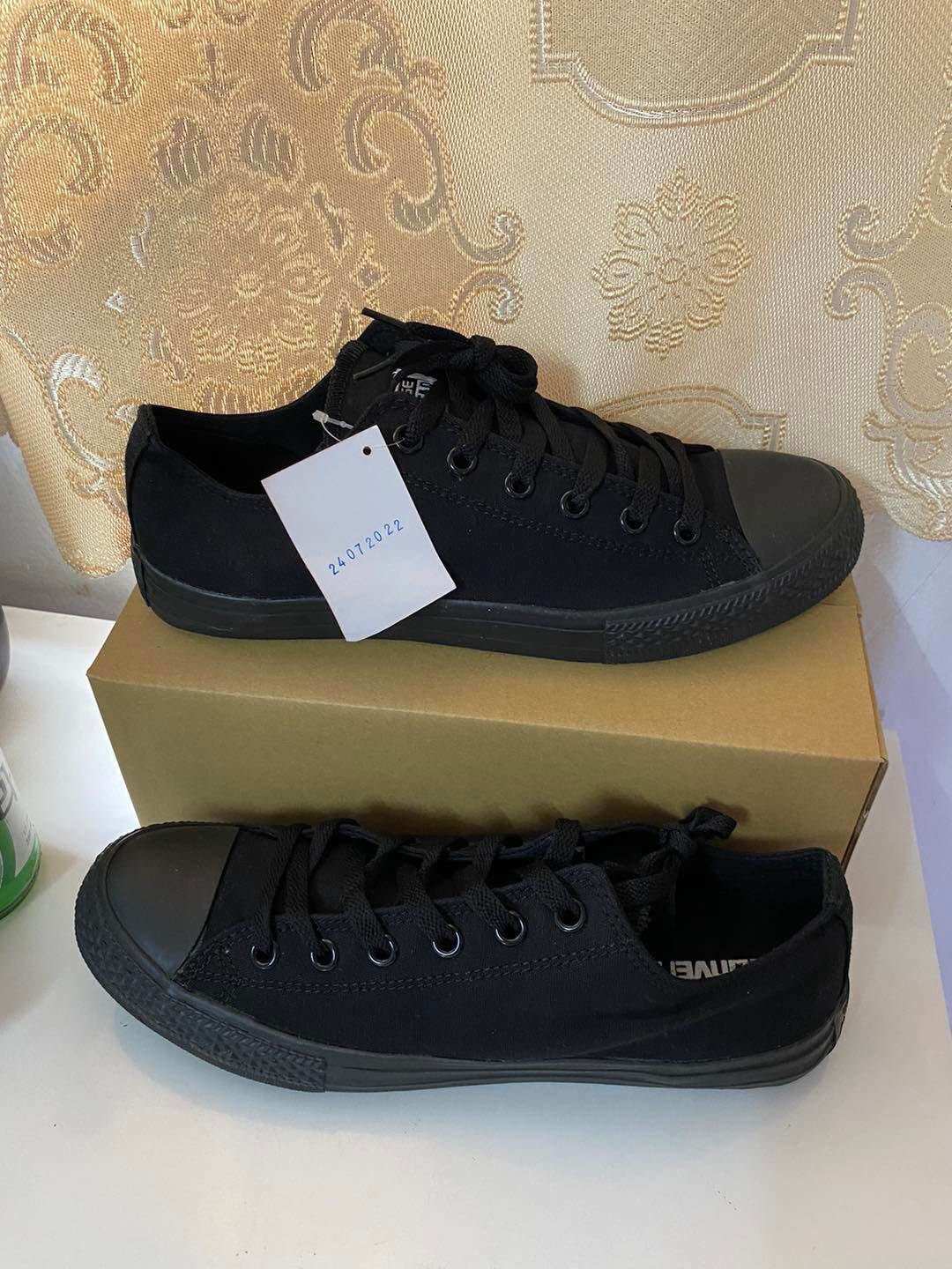 Giày Thể Thao Converse Đen (Trắng, Full Đen, Xanh Navy, Xám) Nam Nữ, Size 36 đến 43