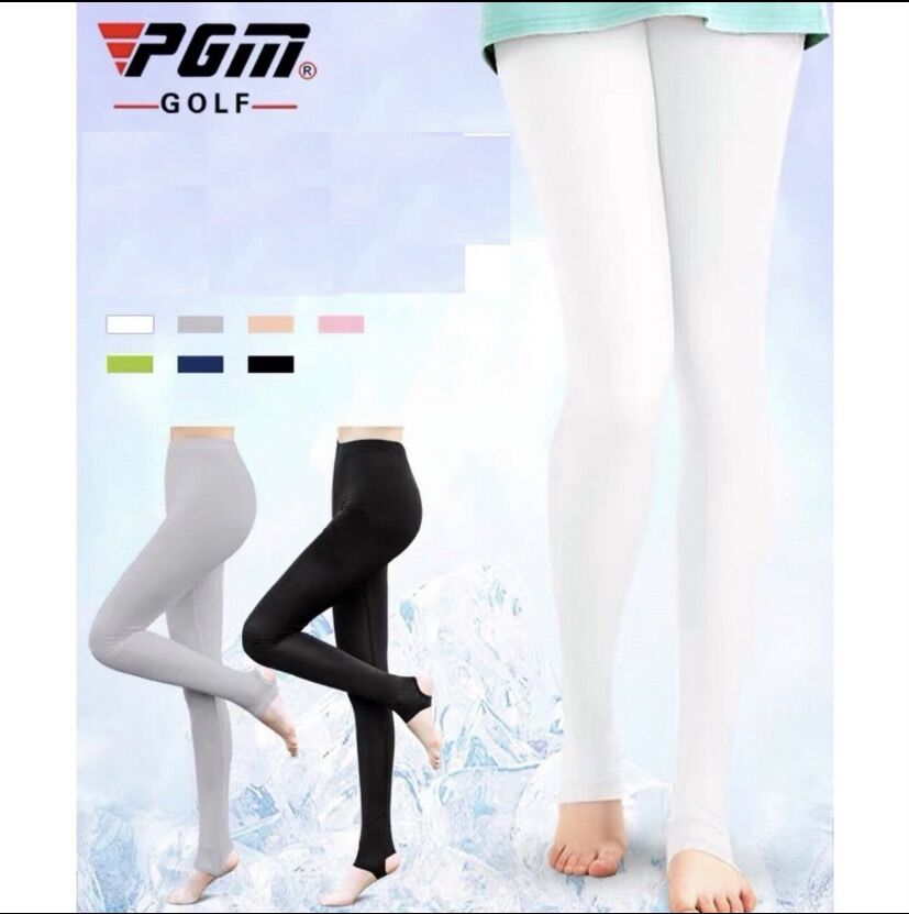Quần tất golf nữ PGM thể thao nhiều màu chất cotton lạnh thoáng khí mặc được cả 4 mùa