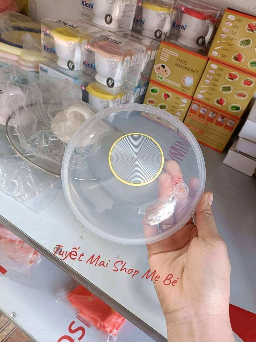 Thố sứ, nắp sứ nồi bear 0.5l/0.8l/1,6l