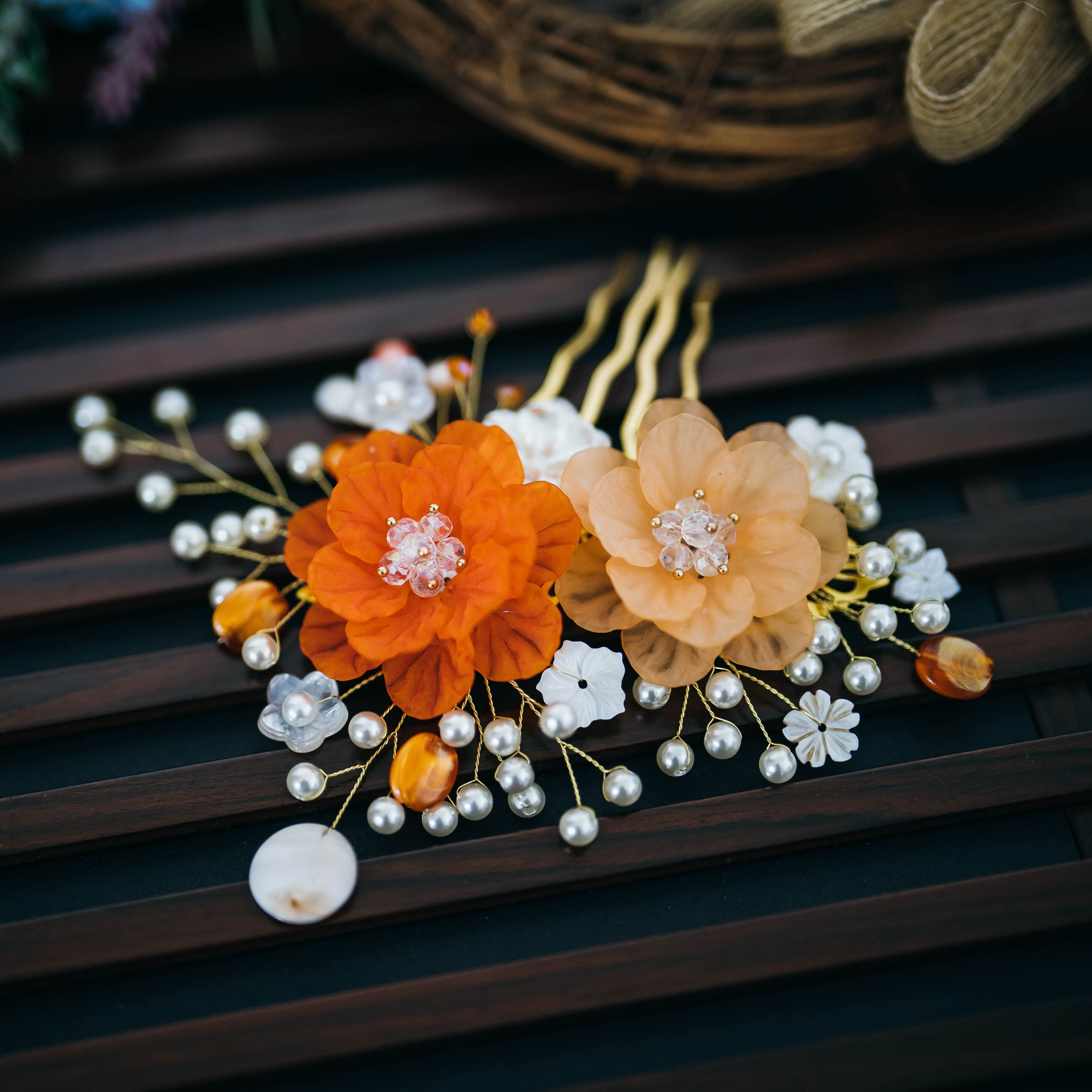 Phụ Kiện Tóc Biểu Diễn Biểu Diễn Truyền Thống Người Triều Tiên Phụ Kiện Tóc Sân Khấu