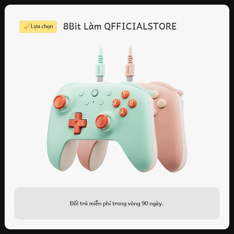 8BitDo Bộ Điều Khiển Chơi Game Có Dây Ultimate 2C Mới USB Cần Điều Khiển Kích Hoạt Tuyến Tính Cho PC Windows 10/11 Raspberry Pi Android - Bộ Điều Khiển Có Dây