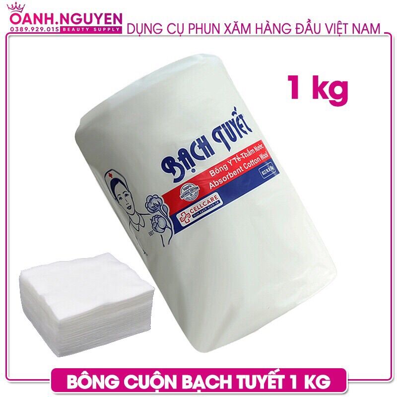 Bông cân bạch tuyết 1kg