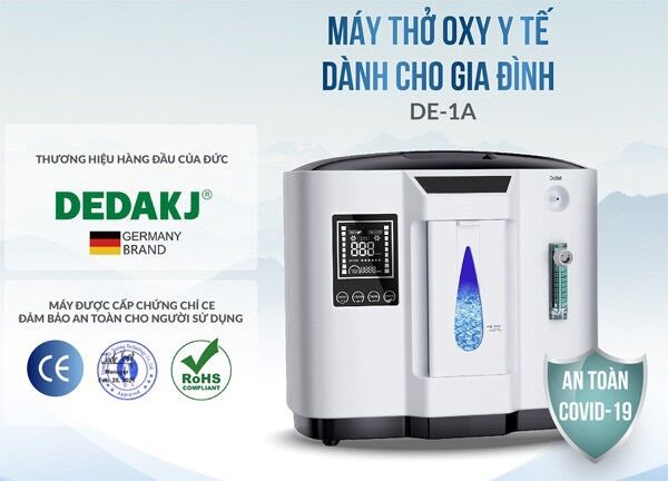 Máy tạo oxy dedakj de-1a 9 lít