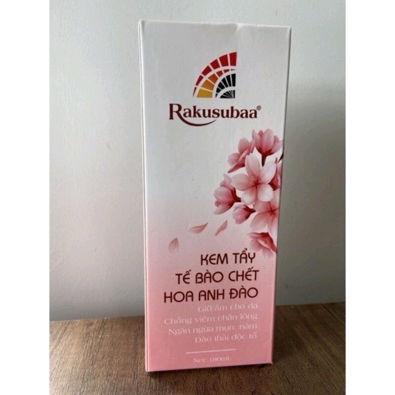 KEM TẨY TẾ BÀO CHẾT HOA ANH ĐÀO RAKUSUBAA