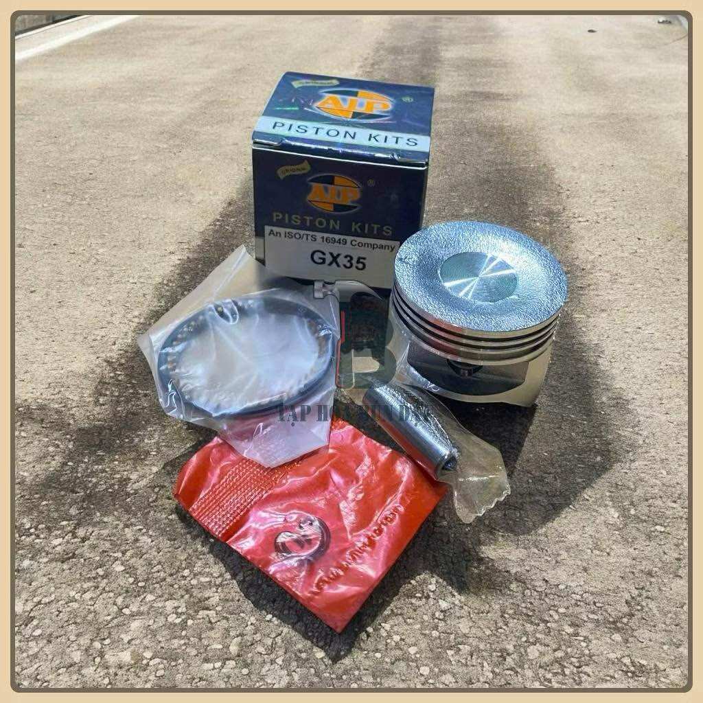 Bộ Piston ( piston , séc măng, chốt trục ắc) của Động Cơ Xăng GX35