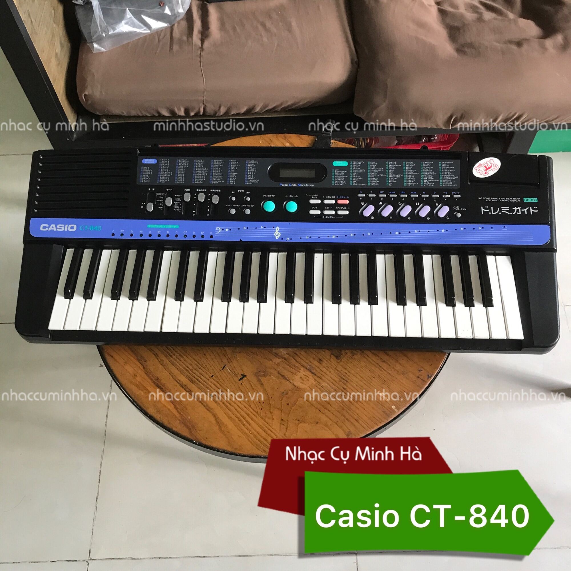 Đàn Organ Casio CT-840 nội địa Nhật, âm thanh hay, chơi hoàn hảo