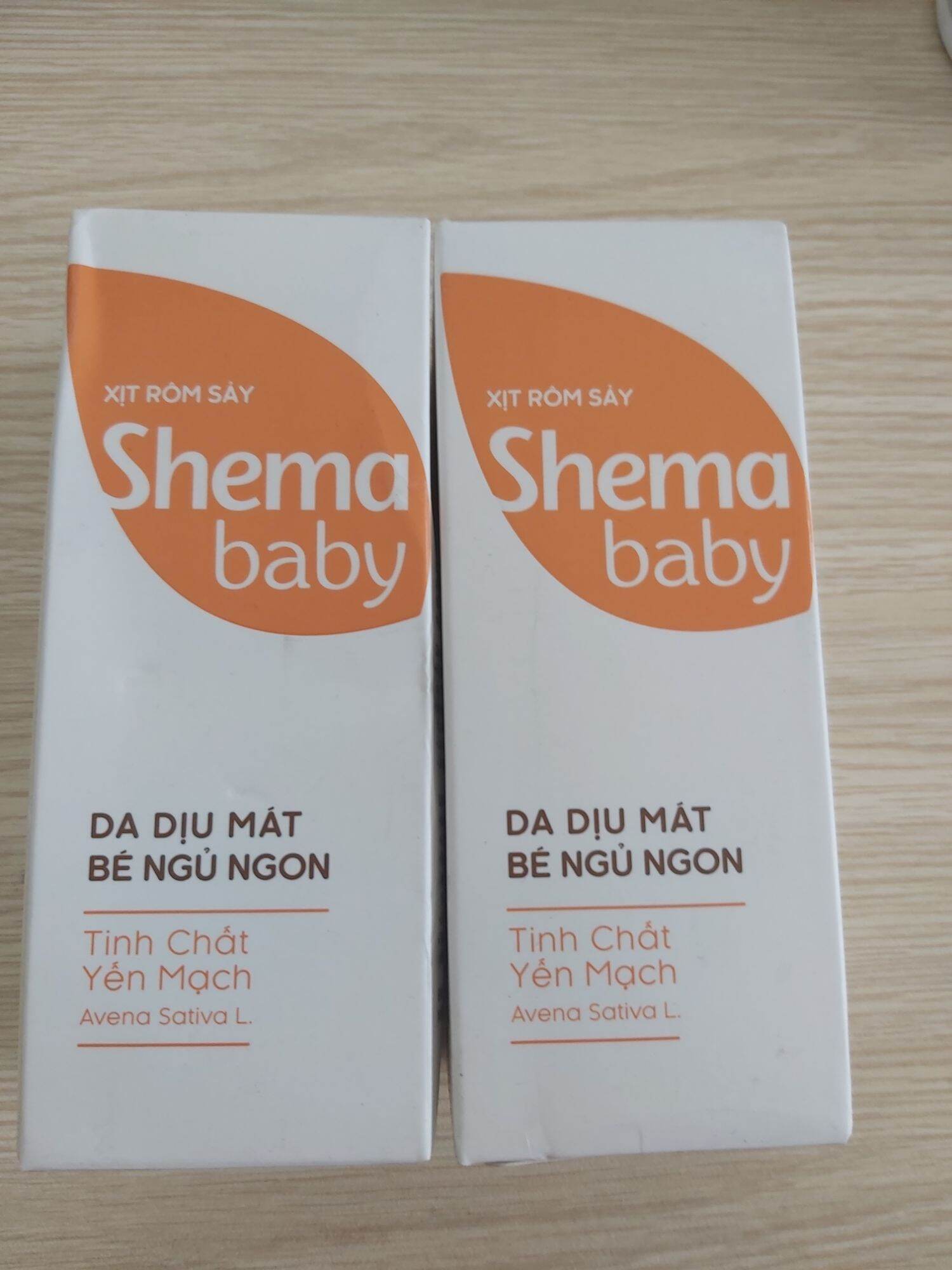 xịt rôm sảy Shema baby