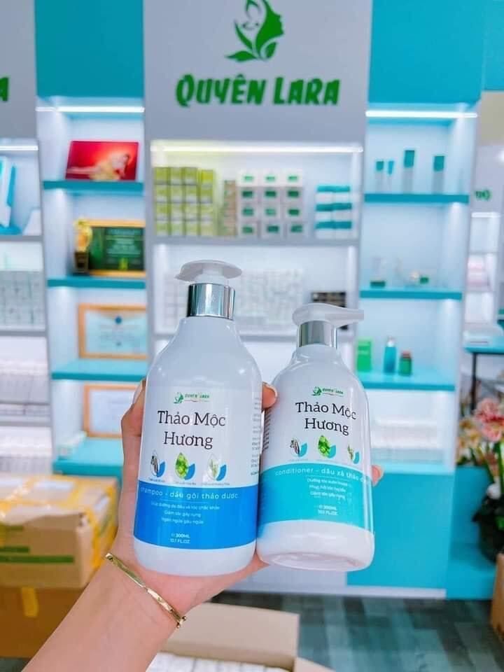 Bộ Dầu gội - dầu xả thảo dược Thảo Mộc Hương