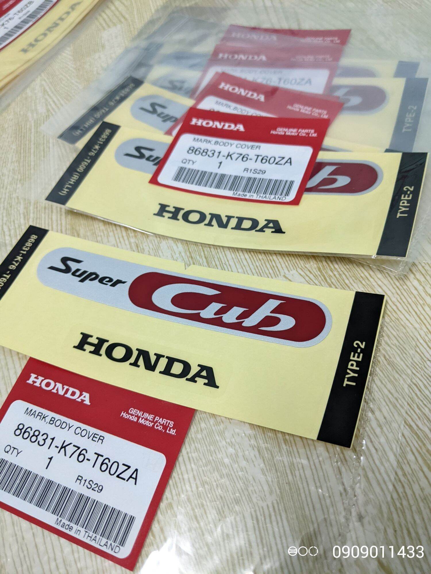 Tem cốp Super Cub 2019-2021