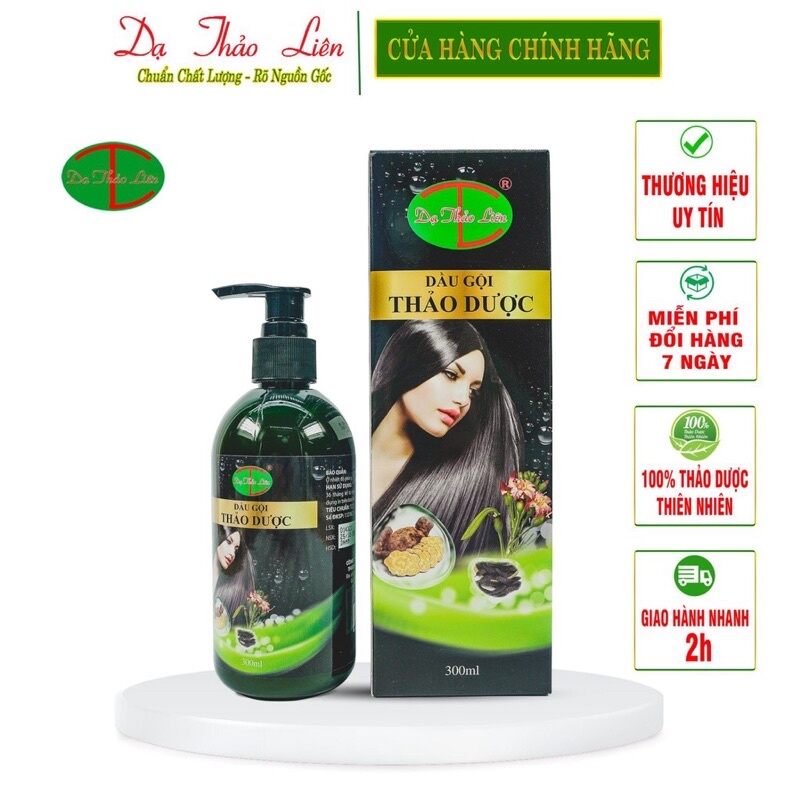 Dầu Gội Thảo Dược Dạ Thảo Liên, chống rụng tóc, kích thích mọc tóc