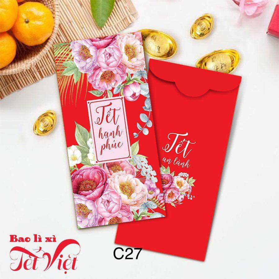 Set 20 bao lì xì Tết 2022