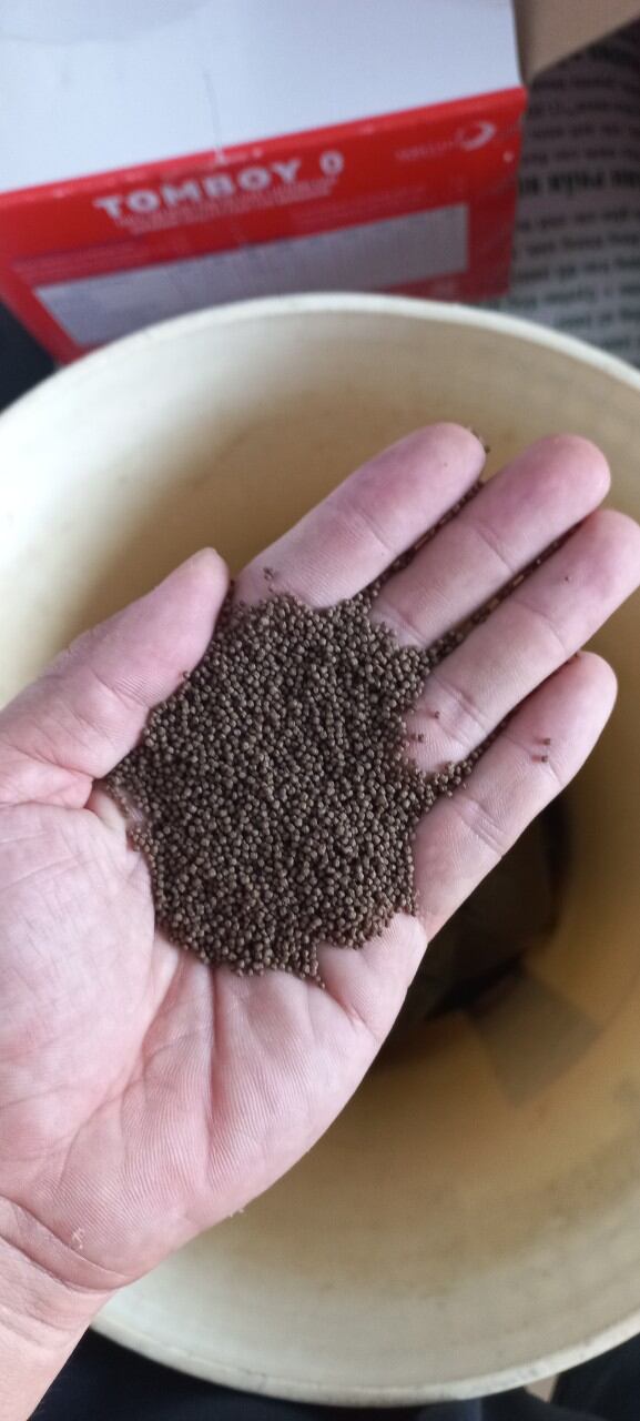 0.5kg thức ăn cá 1 ly cho cá lia thia cá betta đạm 40%