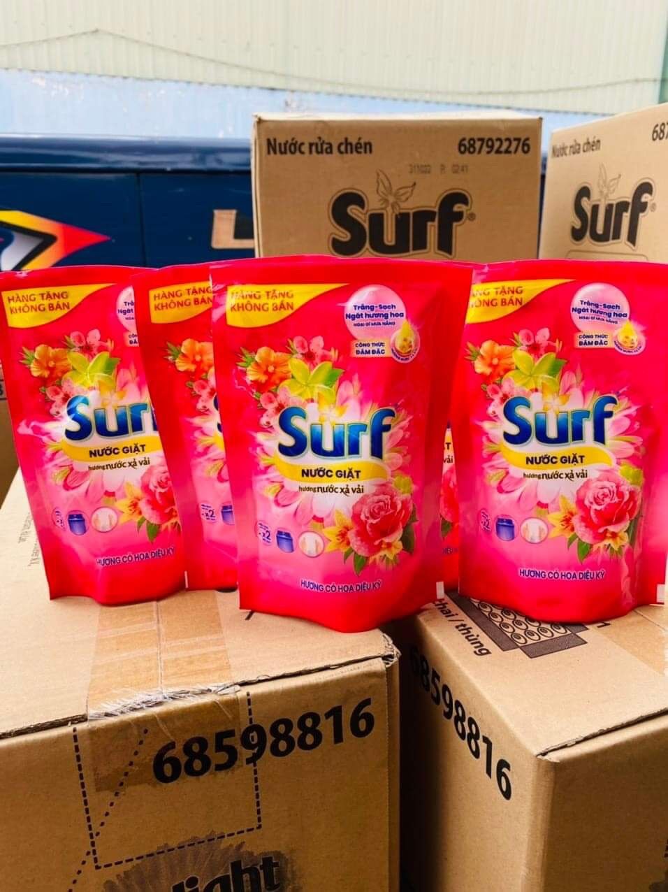 Nước giặt Surf 150gr túi nhỏ