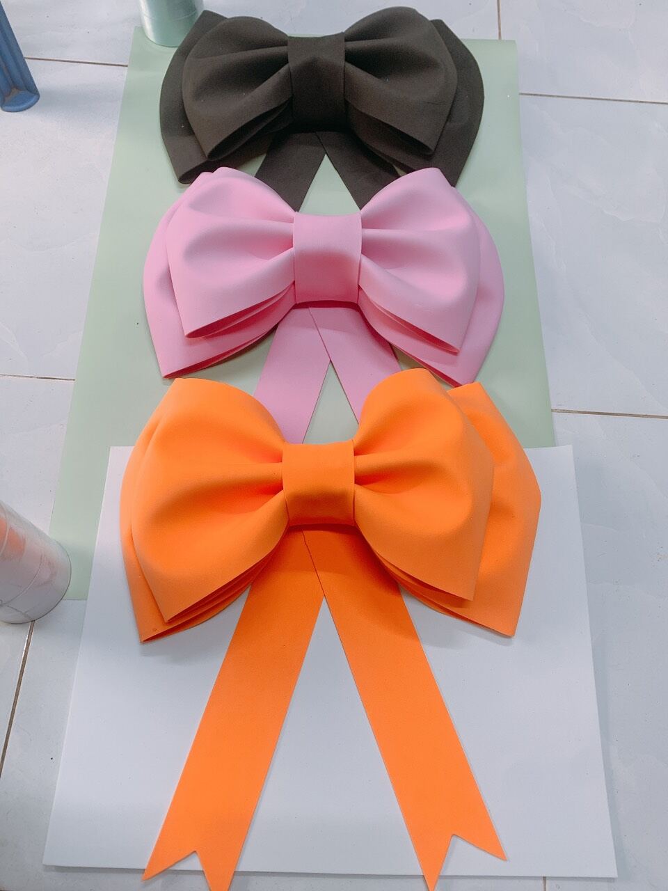 Nơ Xốp Trang Trí Đủ Size