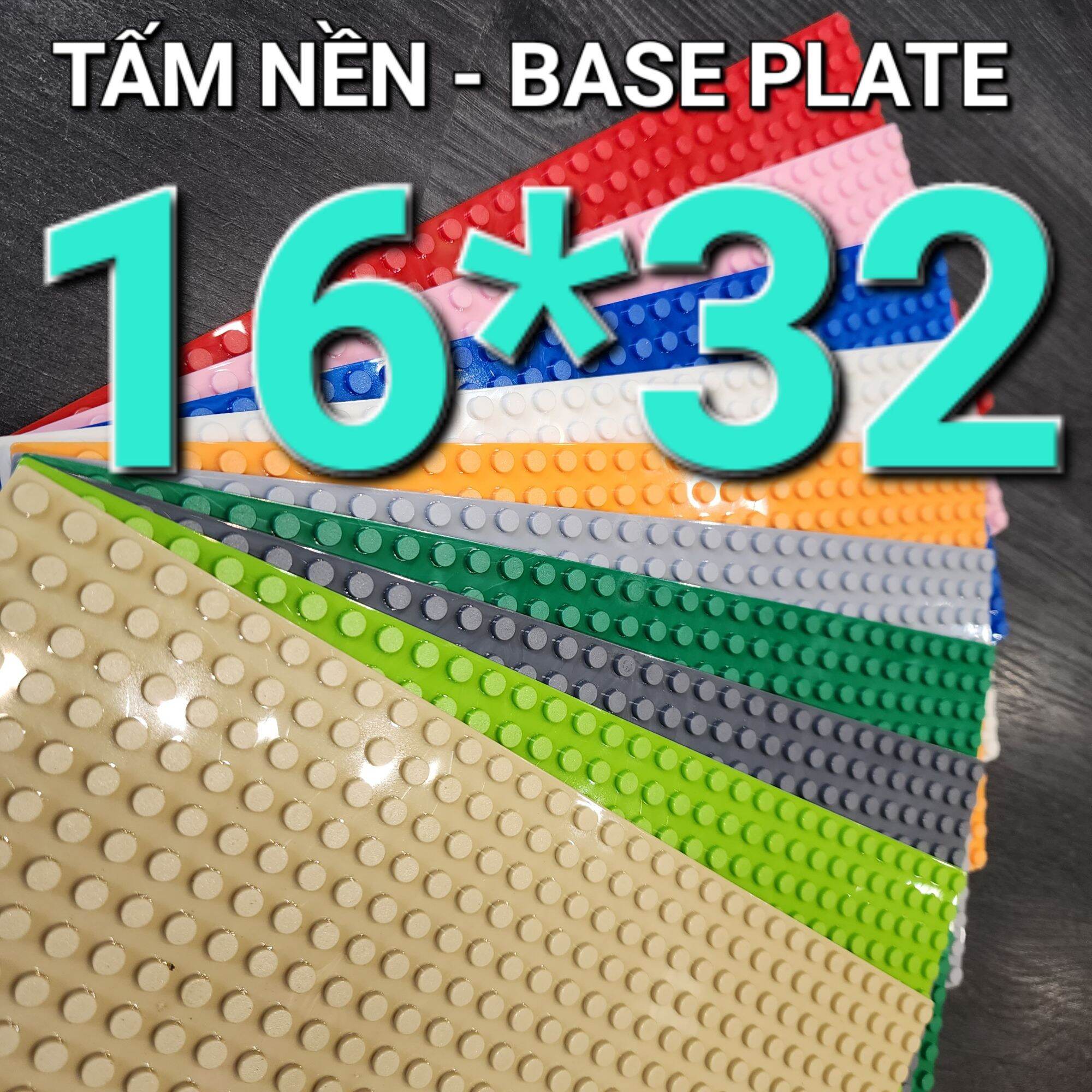 Tấm nền 16x32 non-Lego mới 100%. nhiều màu, tương thích lego