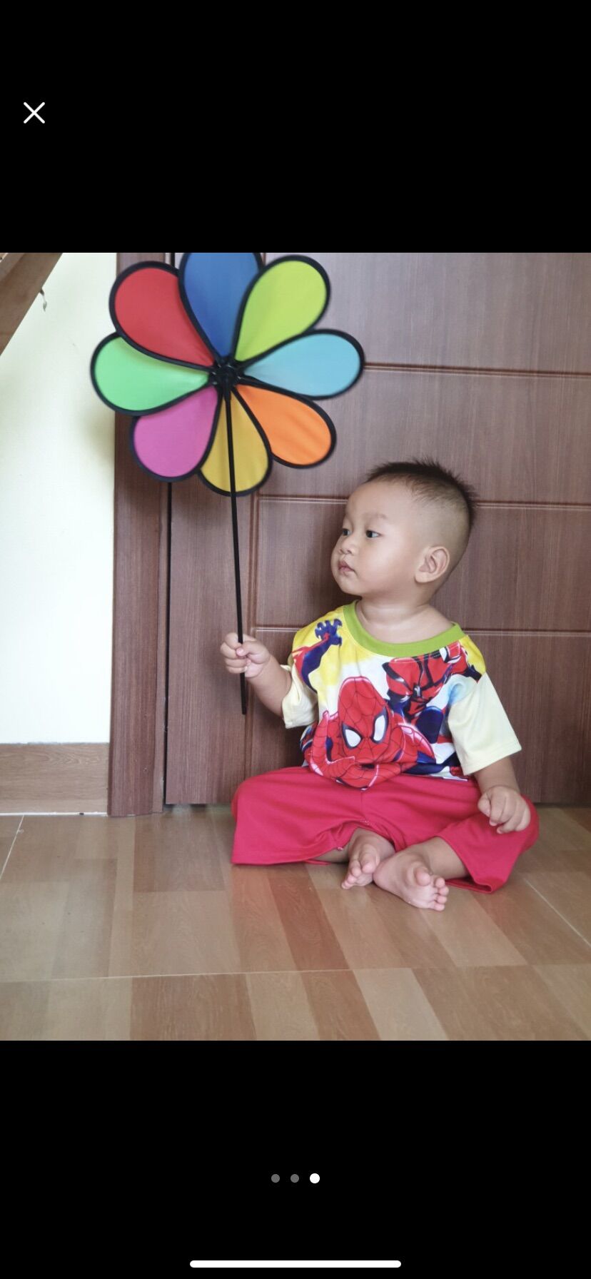 Chong chóng cầu vồng 30cm