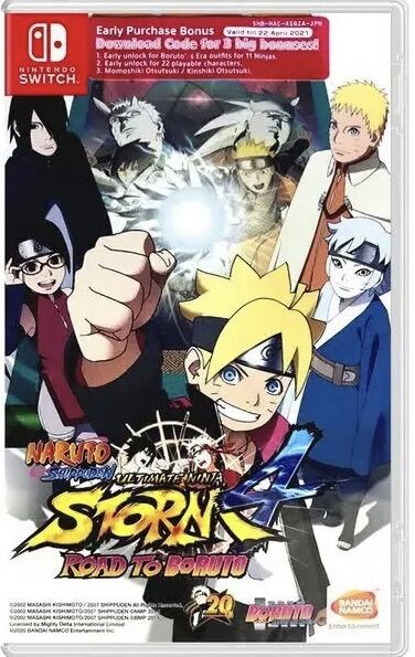 Game Nintendo switch Naruto Storm 4 2nd Chính hãng