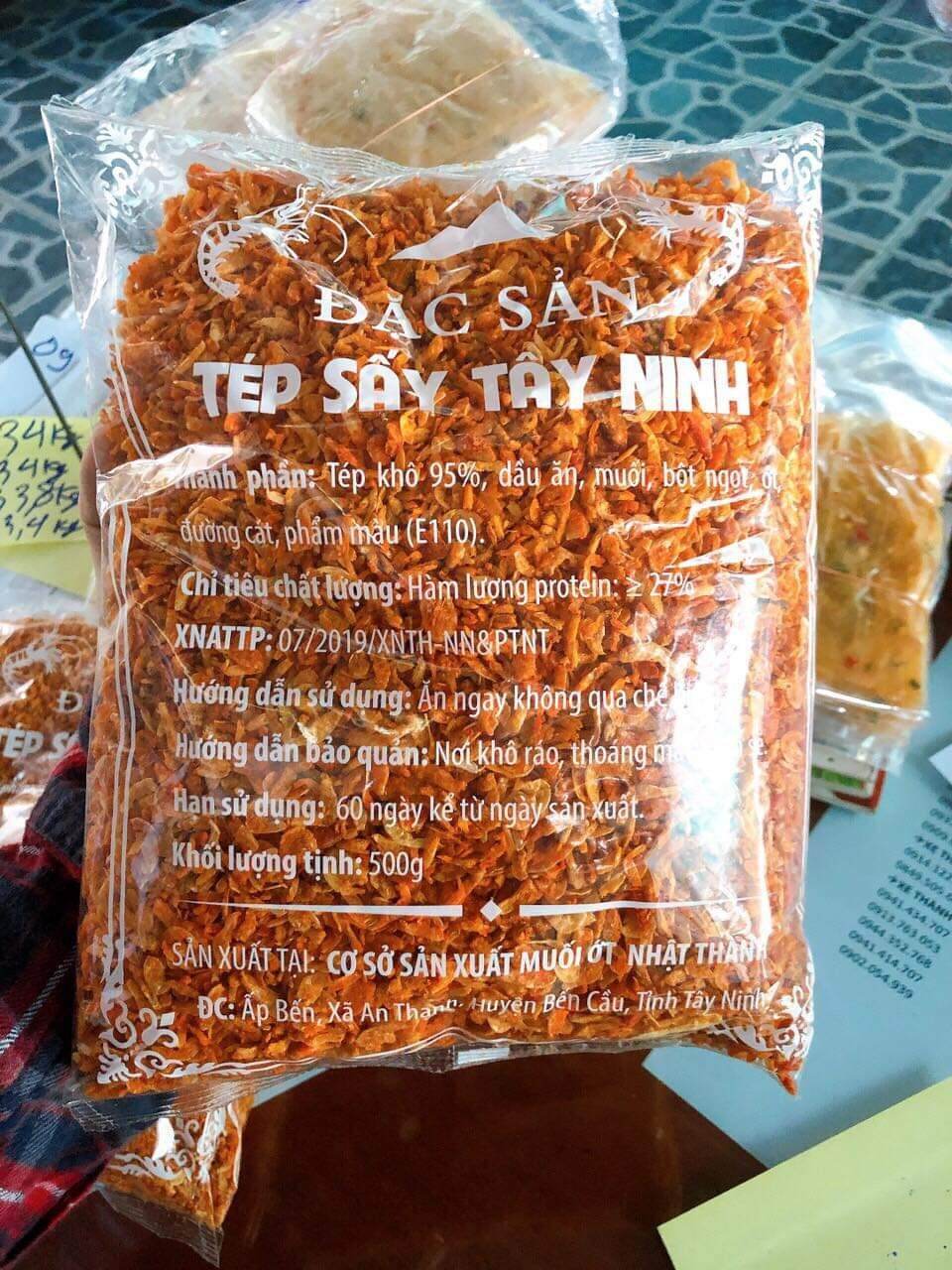 1kg ruốc sấy ( tép sấy) đặc sản Tây Ninh