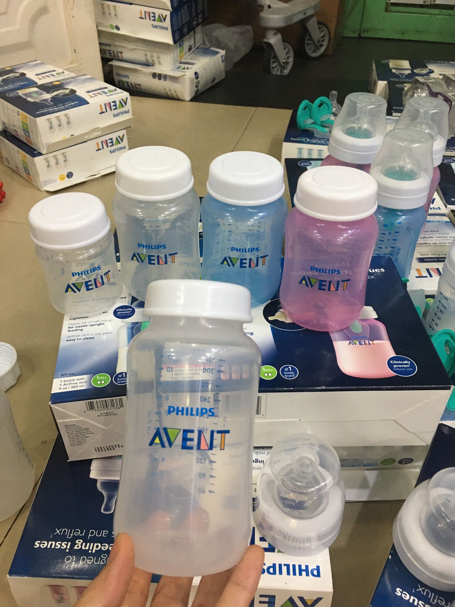 Bình trữ avent classic 125ml 260ml 330ml