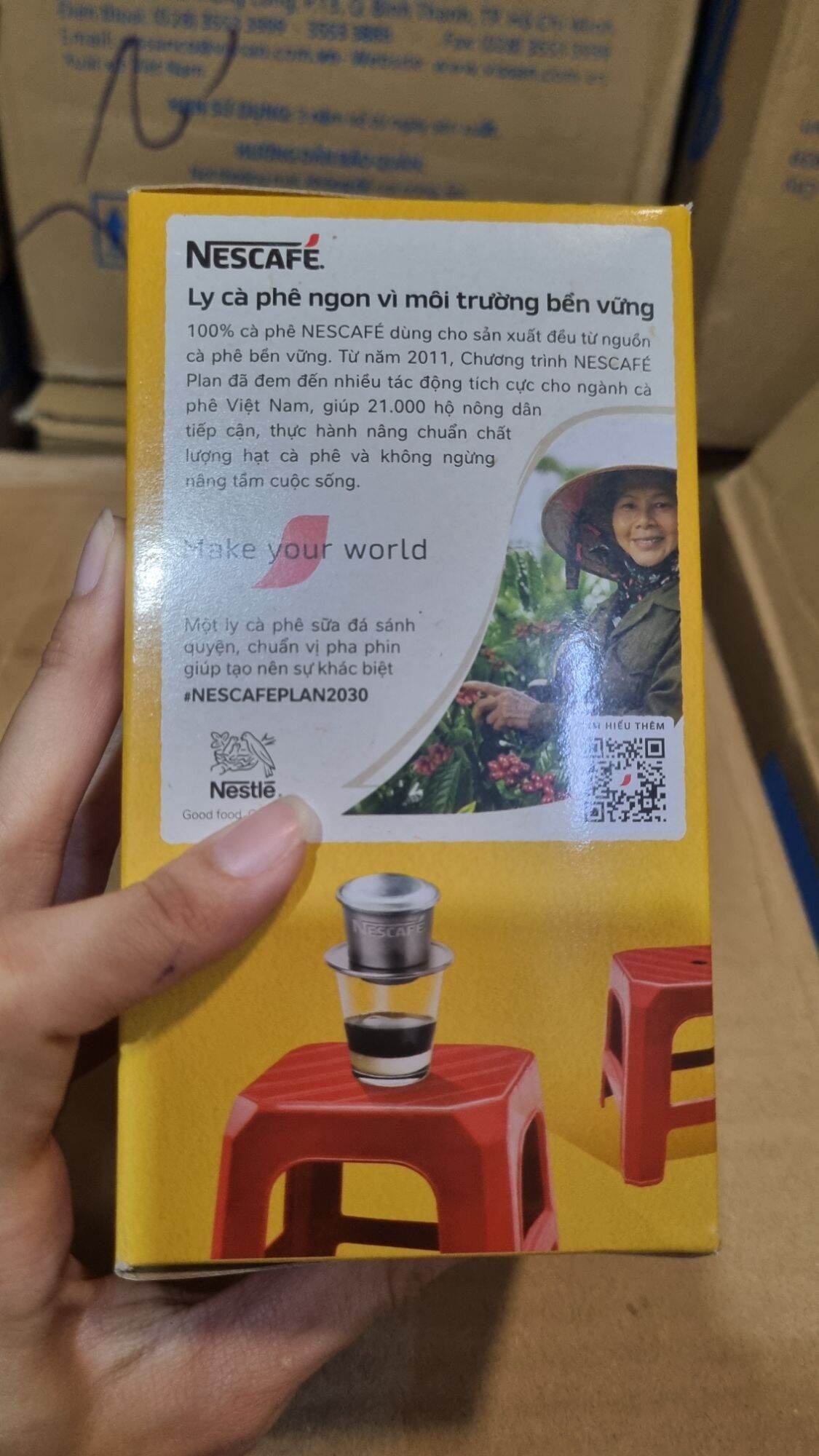 Nescafe cà phê sữa đá