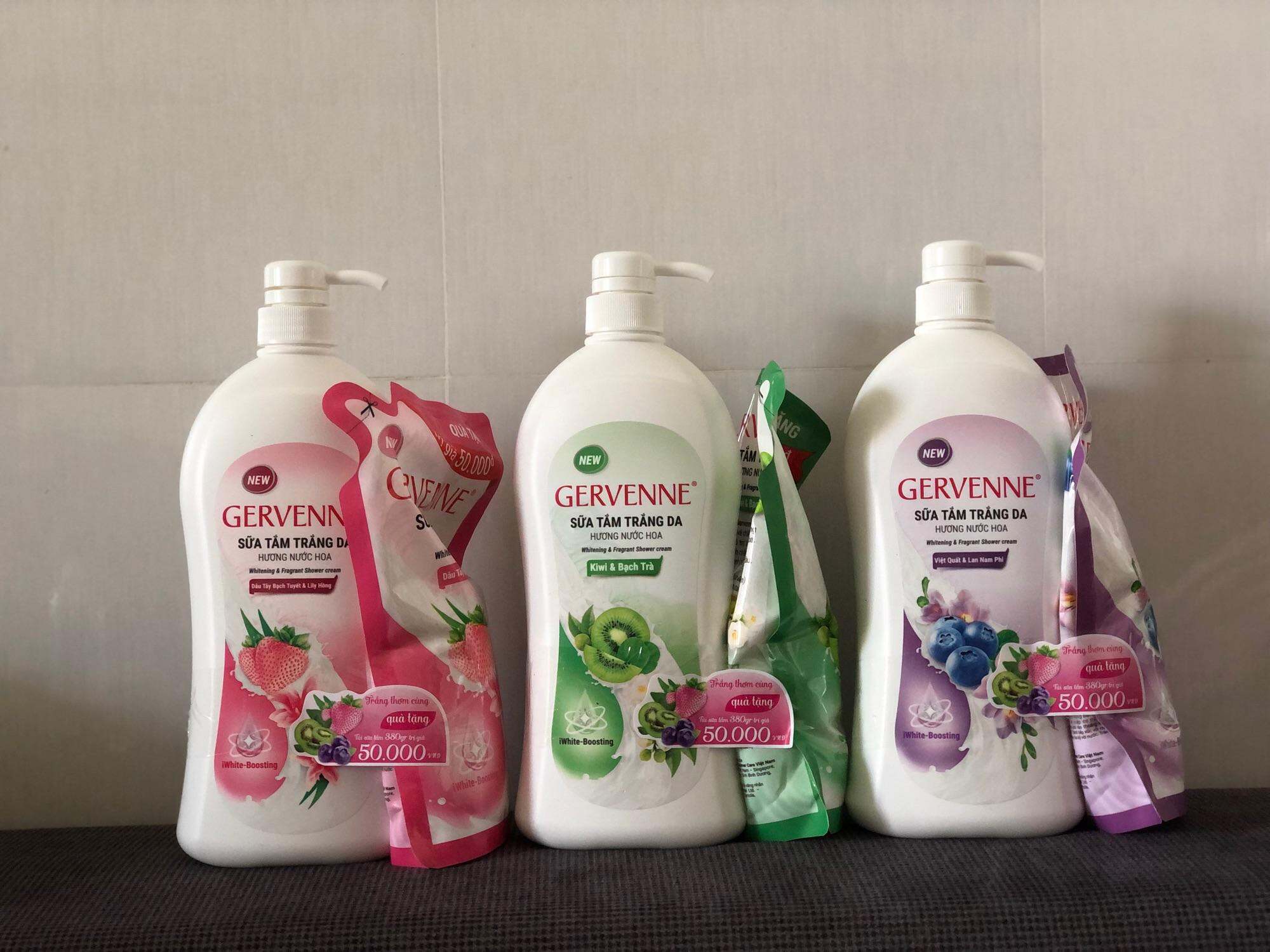 Sữa tắm Gervenne 900g tặng kèm túi 380g