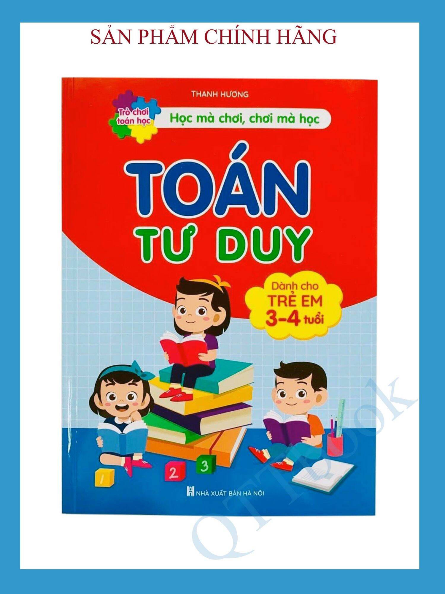 SÁCH - Toán tư duy cho trẻ từ 3-4 tuổi