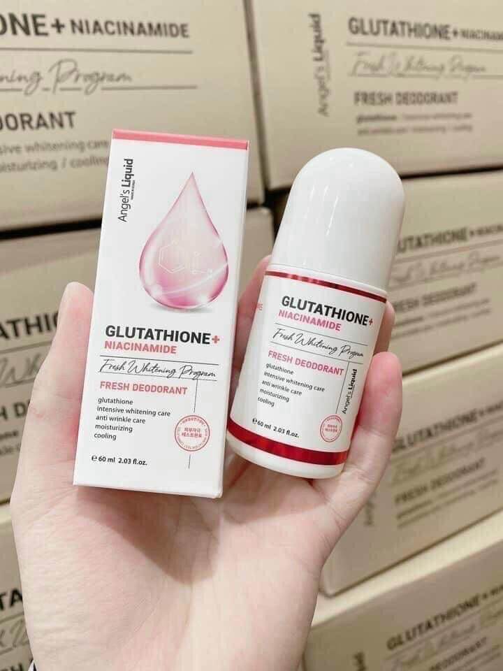 Lăn Nách Khử Mùi Hàn Quốc Glutathione - Khử Mùi Giảm Thâm Nách Làm Trắng Nách