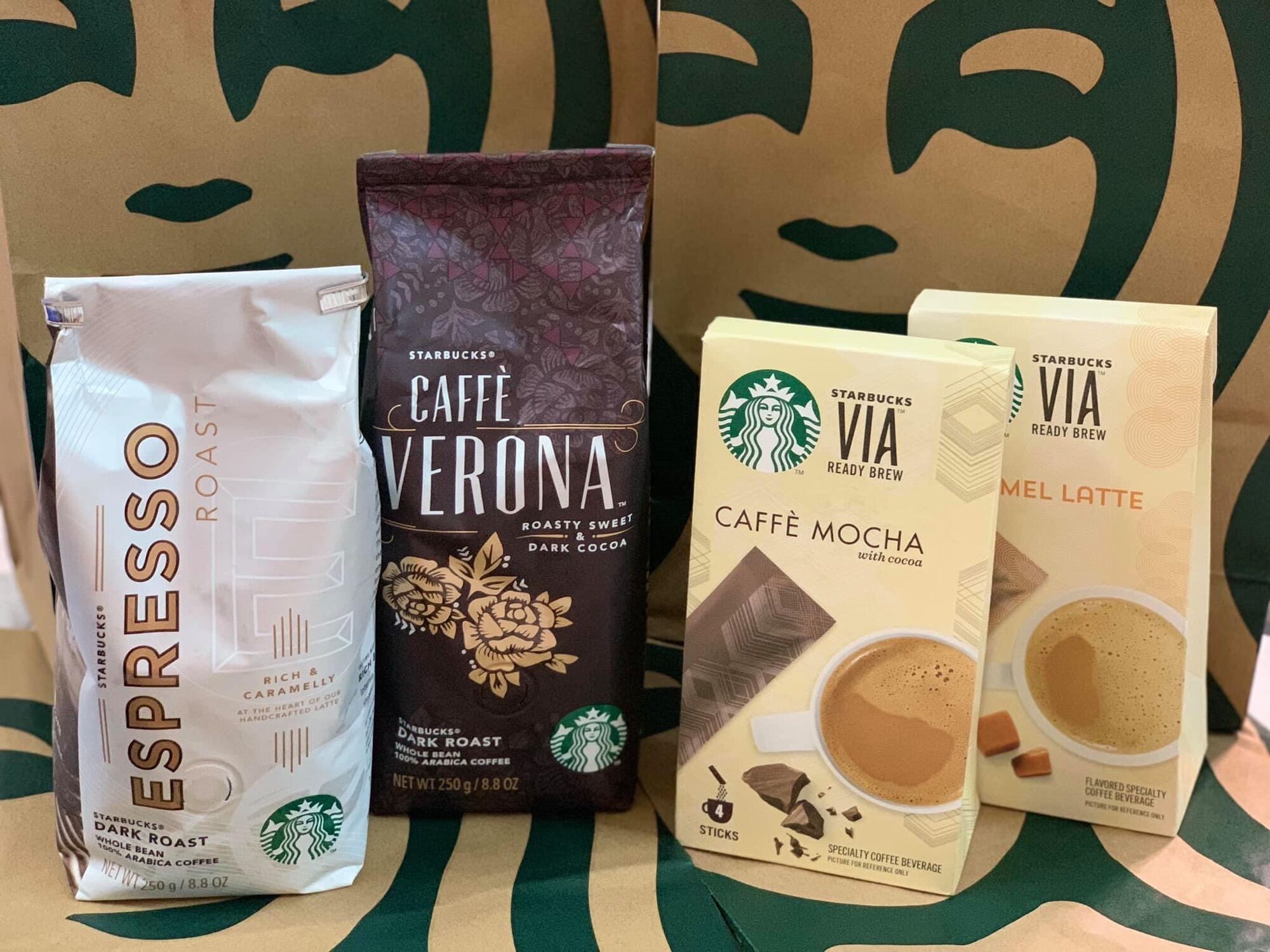 Cà phê sữa hoà tan Starbucks VIA