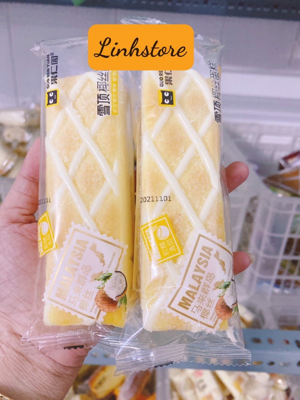 Bông lan dừa Malaysia 1 cái