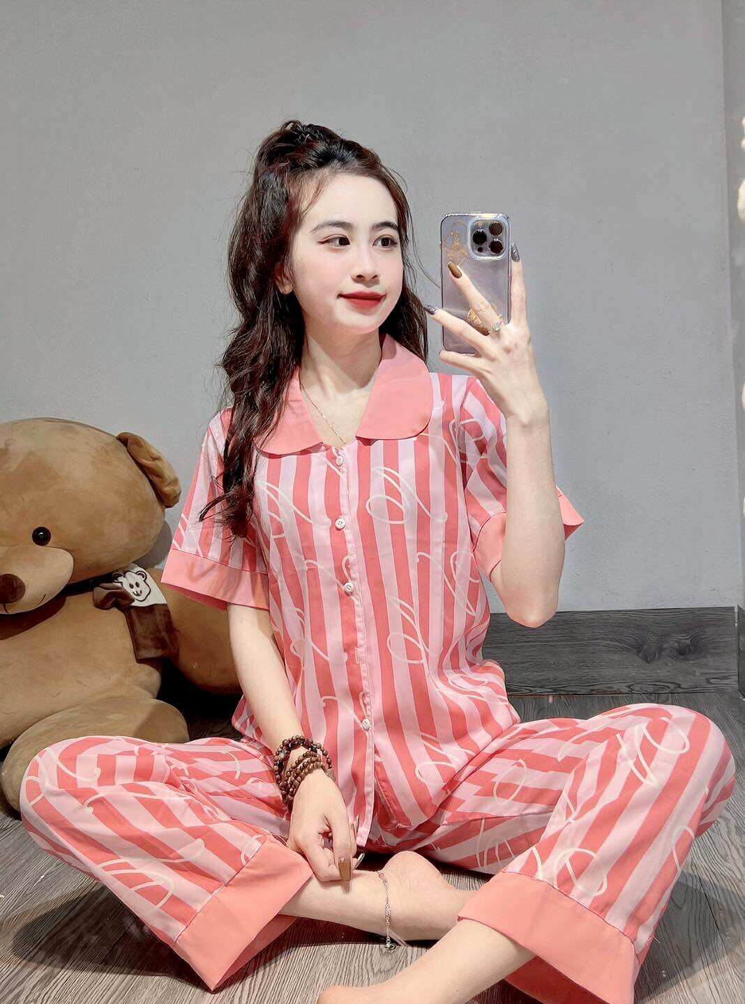 Bộ pijama lụa Mango Latin mềm mịn 40 - 58k, bộ lụa đẹp hợp thời trang , trẻ trung năng động chuẩn hàng loại 1