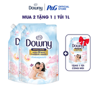 [MUA 2 TẶNG 1] Combo 3 Nước Xả Vải Đậm Đặc DOWNY Hoa Đêm/ Bờ Biển Tươi Mát/ Giấc Ngủ Thư Thái/ Tinh Khôi/ Đam Mê/ Nắng Mai/ Bung Tỏa Hạnh Phúc/ Cotton Thuần Khiết Túi 1L