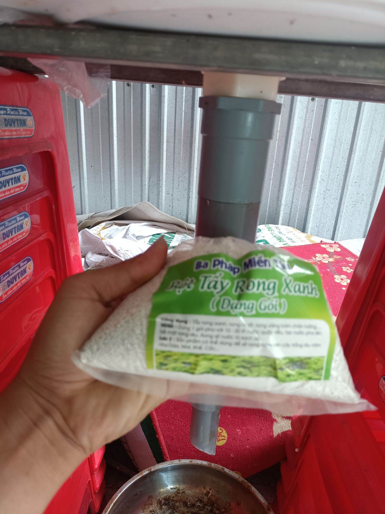 1kg Bột Tẩy Rong xanh ( Giá Sỉ )