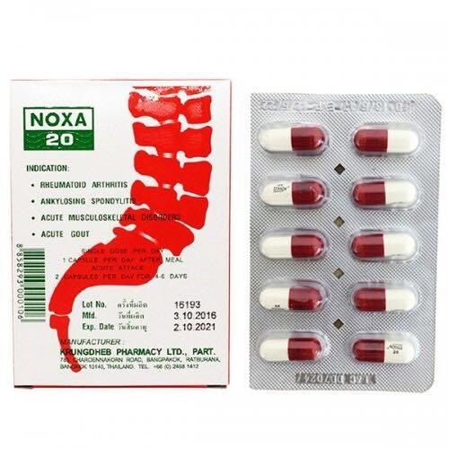 Xương khớp Thái Lan Noxa 1 lố 12 hộp
