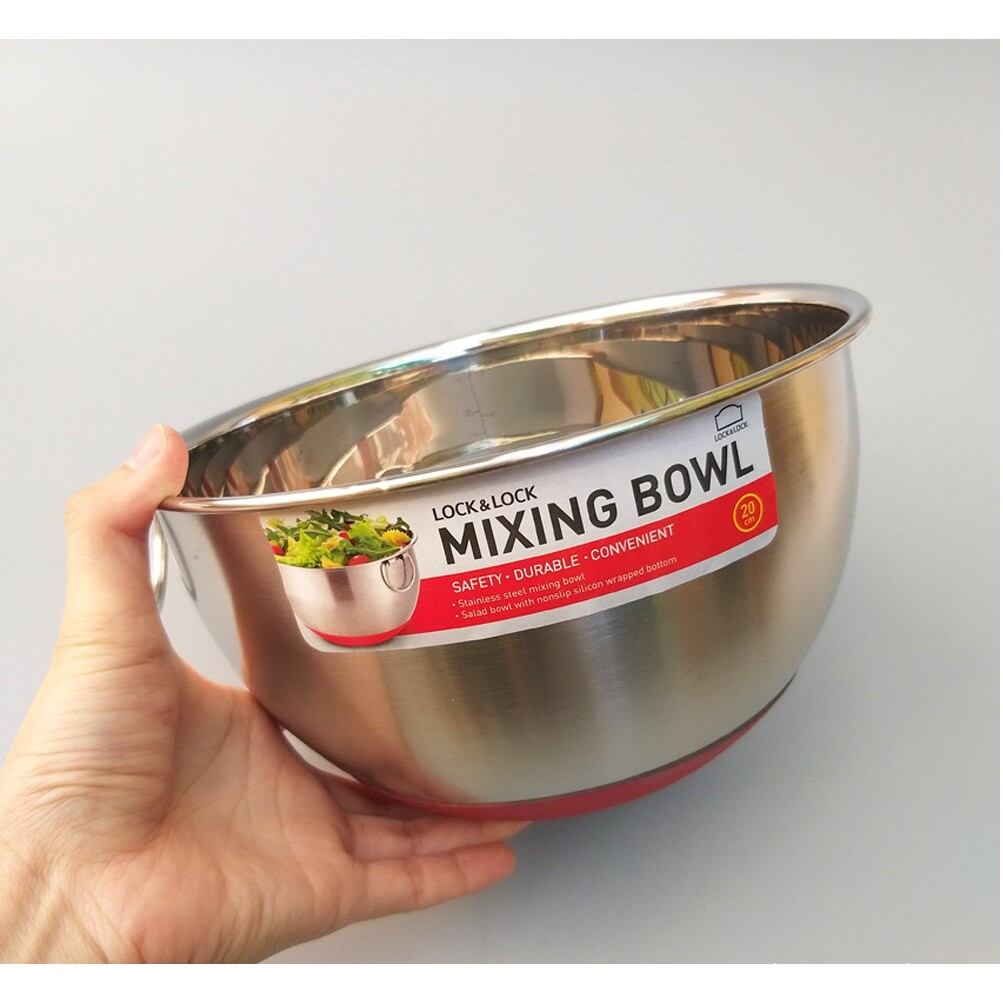 Tô trộn inox có quai treo 18cm lock&lock mix2182
