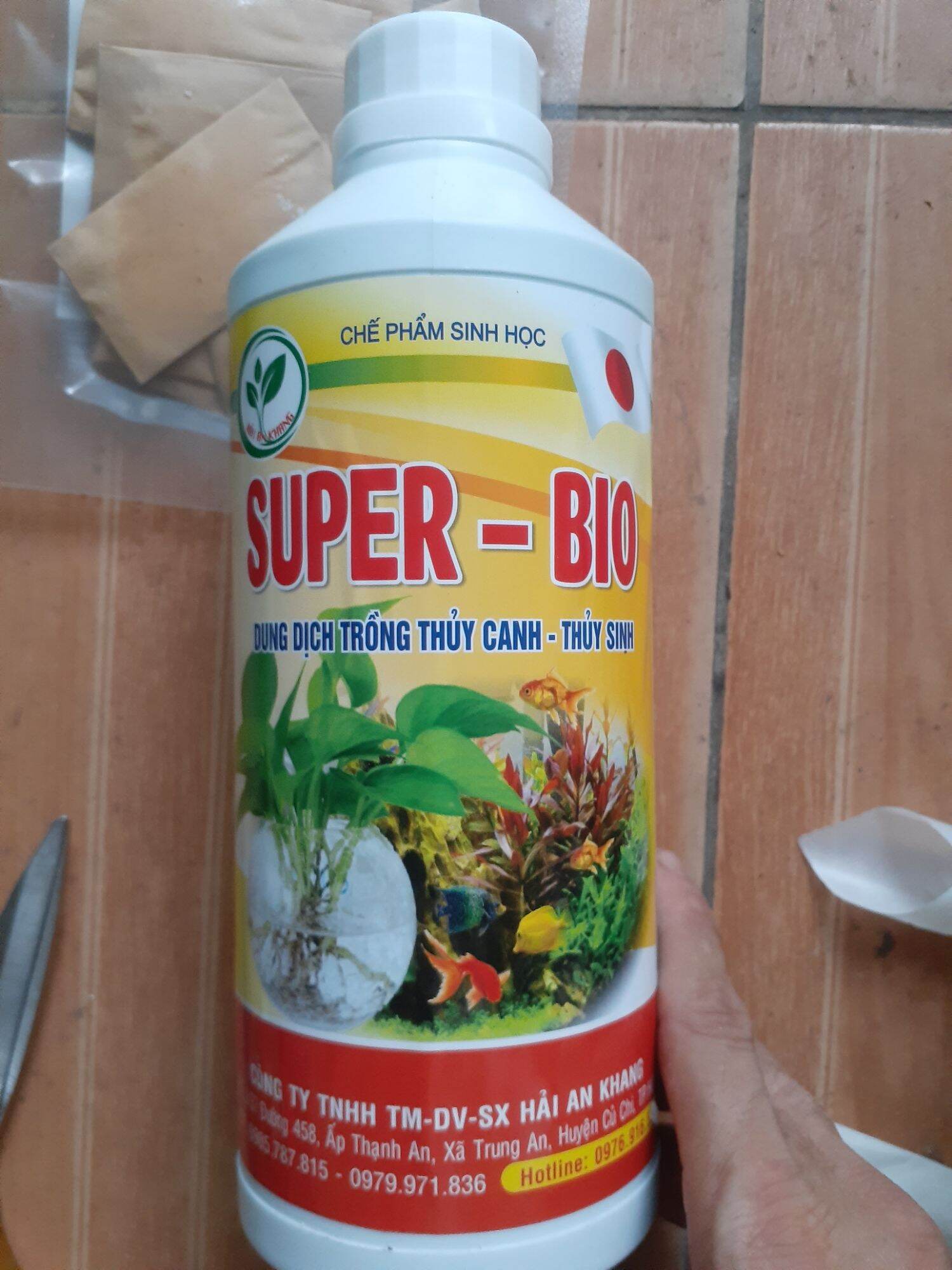 Dung dịch thủy canh super- bio chai 1 lít