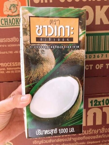 NƯỚC CỐT DỪA CHAOKOH