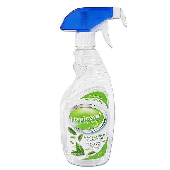 DUNG DỊCH RỬA TAY KHÁNG KHUẨN HAPICARE 500ML