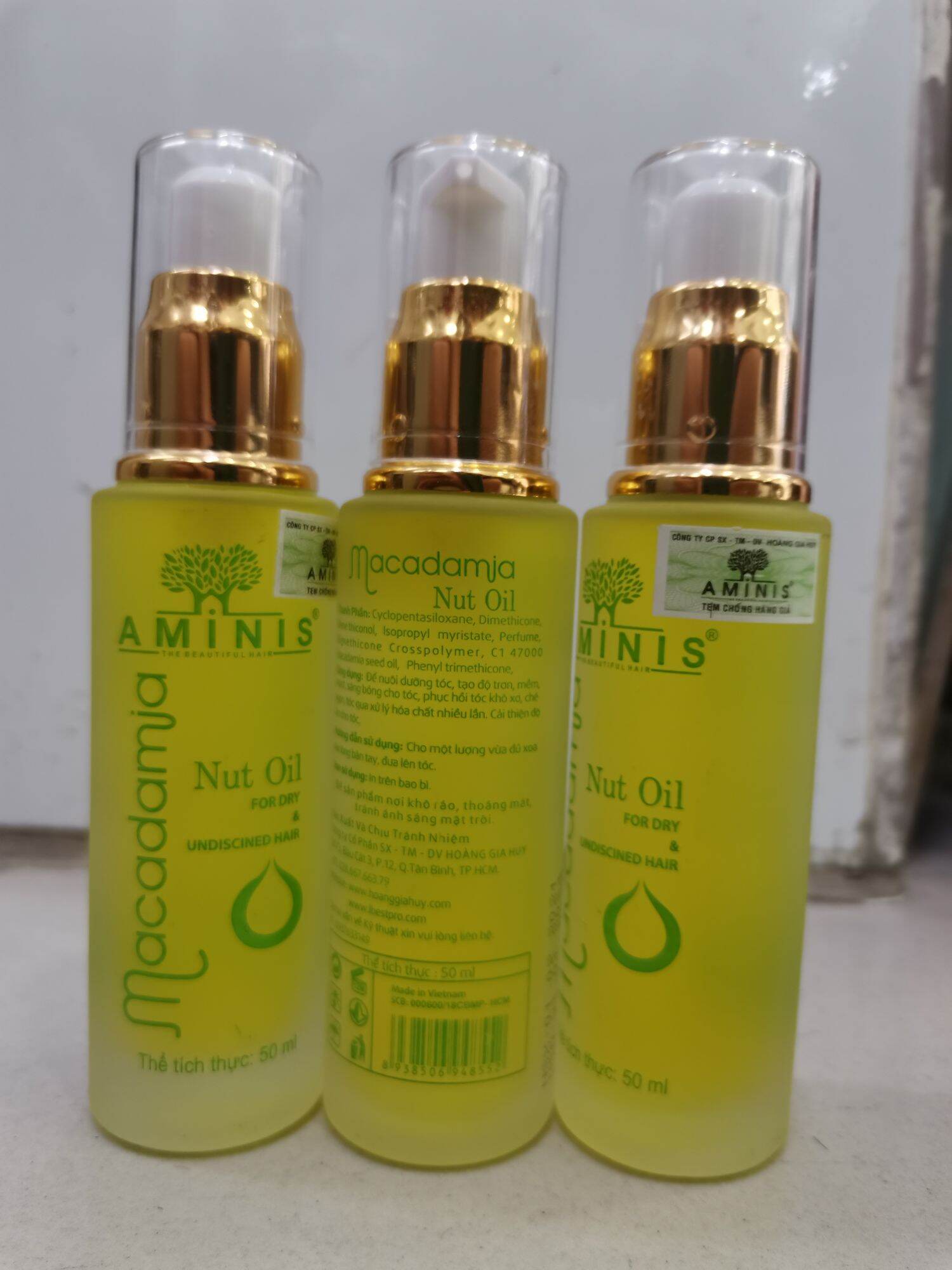 [HCM]Tinh dầu dưỡng tóc Serum dưỡng tóc tinh dầu bóng Aminis