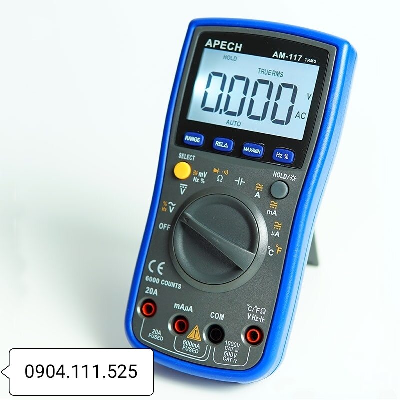 [HCM]Đồng hồ vạn năng APECH AM-117 (TrueRMS)