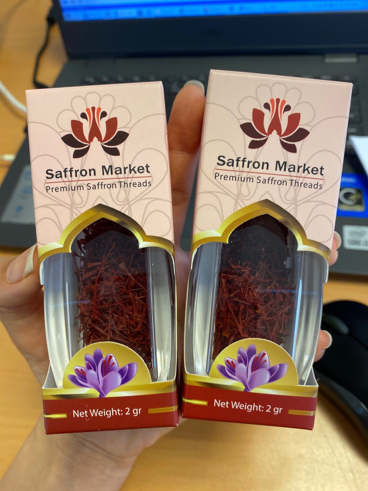 Nhuỵ hoa Nghệ tây Saffron Market hũ 2gr