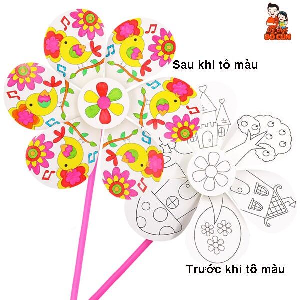 chong chóng tô màu