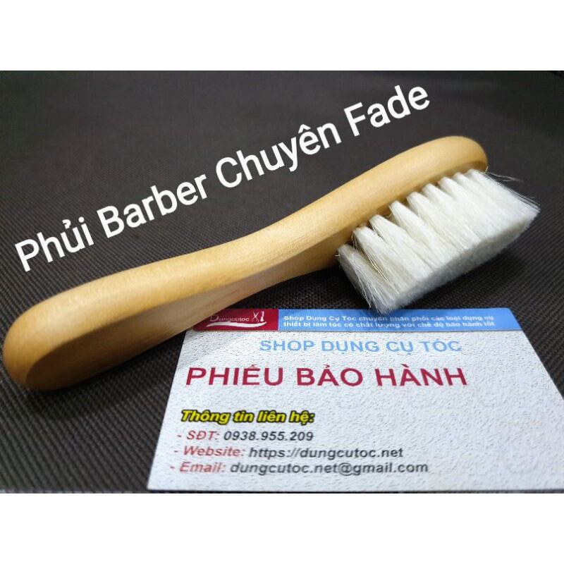 Chổi Phủi Tóc Cho Bé Lông Mềm Mịn, Cây Phủi Tóc Cán Gỗ Phủi Sạch Tóc.(Ảnh Thật)