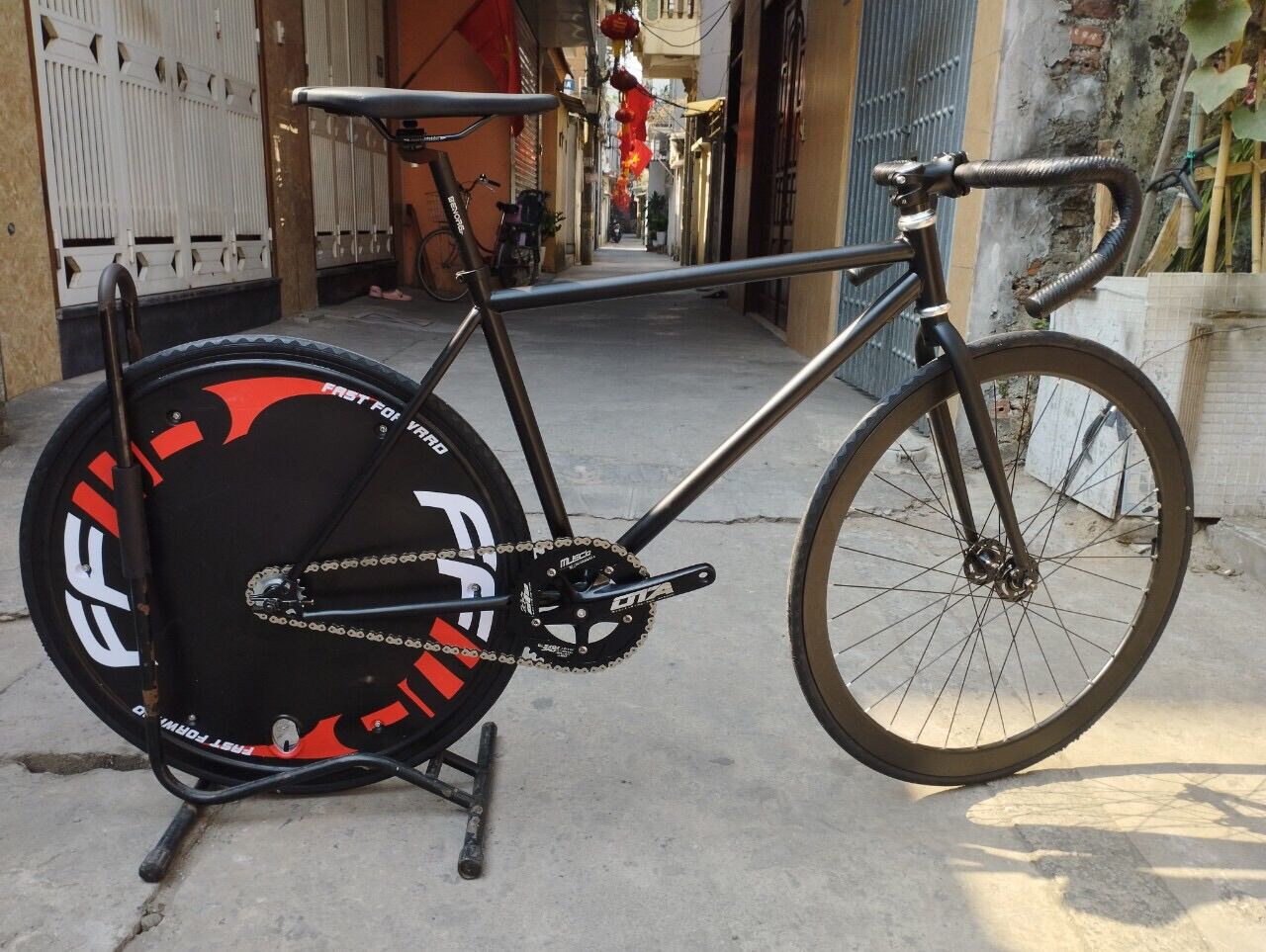 Ốp vành xe đạp bánh 700c , Fixed gear