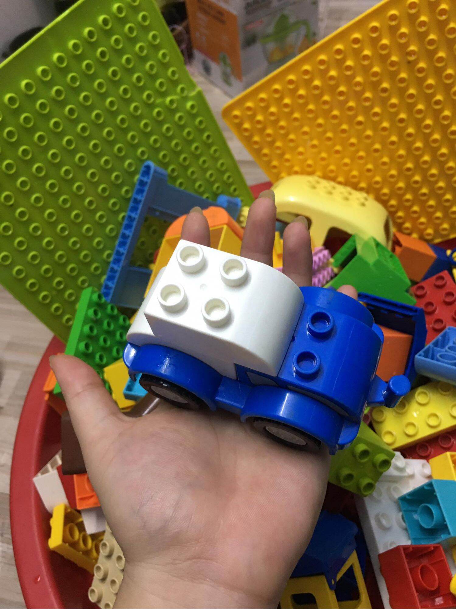 Combo 3kg lego DUPLO( lớn) NON CŨ vệ sinh sơ