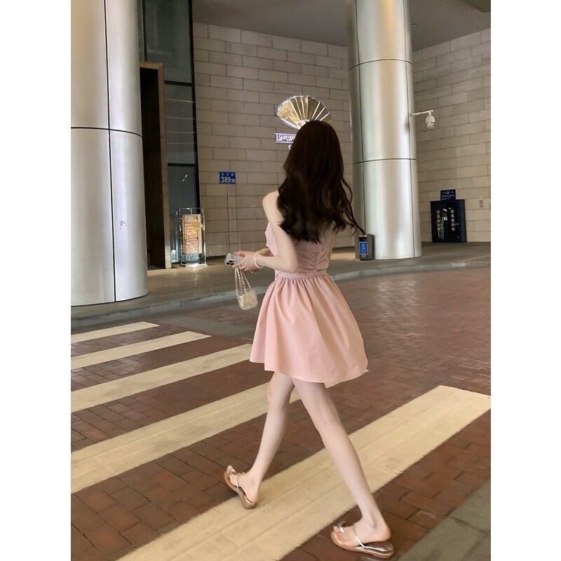 Đầm Thiết Kế Nữ Cổ Sơmi Dáng Xòe