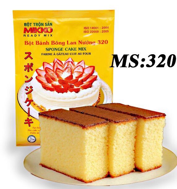 [Bột Mikko] Bột Bánh Bông Lan Nướng 200g. Bánh Xốp.Thơm Ngon Hương Vị Tự Nhiên[Bột Trộn Sẵn Mikko-An Toàn Chất Lượng]