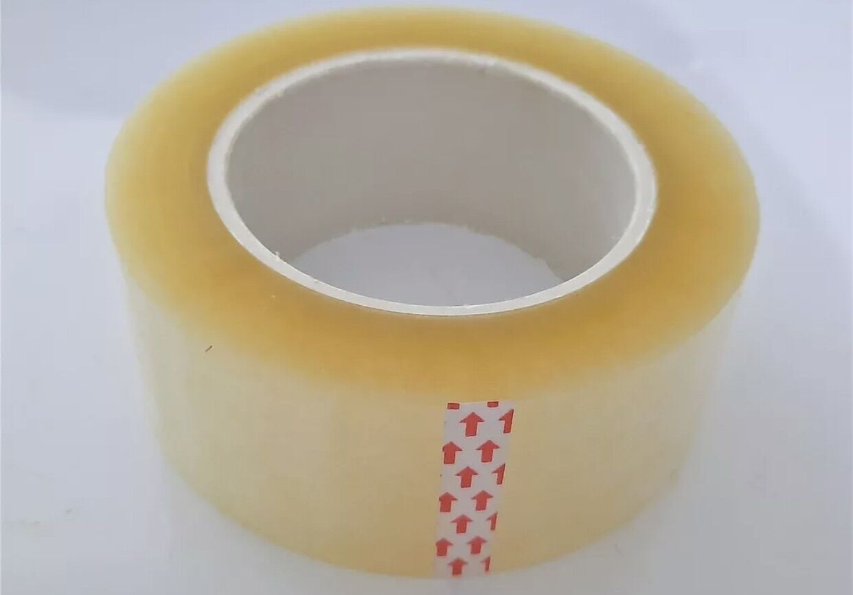 Cuộn băng keo trong, băng keo đục 200 ya loại dày, nặng 300 gram/băng keo đóng hàng