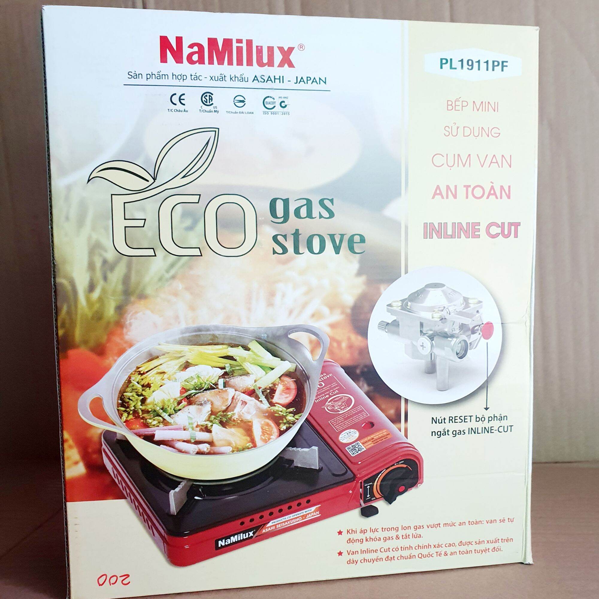 Bếp ga mini du lịch Namilux PL1911PF